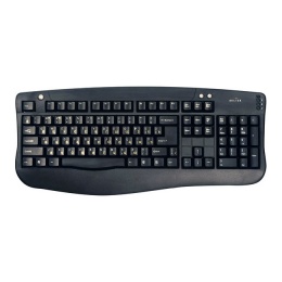 Клавиатура Oklick 340M black стандарт (PS/2+USB)