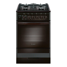 Плита Гефест 5502-03 0045 Коричневый, Стекло, ГазоЭлектрическая, Конвекция,без крышки