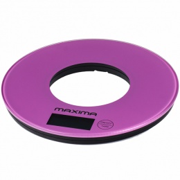 Весы кухонные Maxima MS 067 фиолетовые