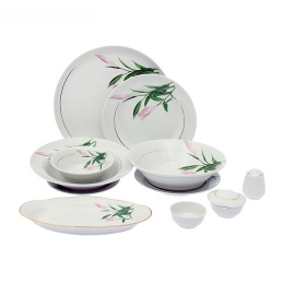 Набор посуды "Идиллия" "Бутон" 34 предмета