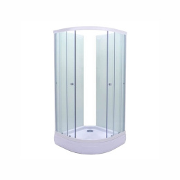 ДК Лайт 90x90 А  1/4 круга  ниж. подд. Градиент бел ДН4.