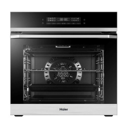 Дух.шкаф Haier HOQ P16AN5SX Черный-Нержавейка (доводчик)