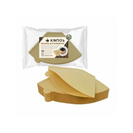 Фильтр для кофеварок Konos N2 100FB 100шт коричневые в пакете