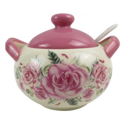 Горшочек с ложкой BM-0625-02 380 мл