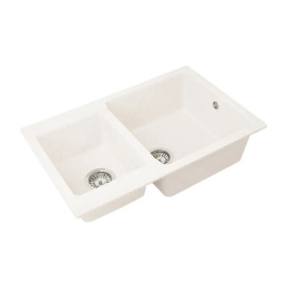 GreenStone мойка GS-76K  (белый 331)