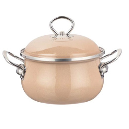 Кастрюля Delux эмалированная 2,8л