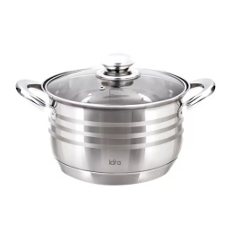 Кастрюля LARA LR02-580 2.1л