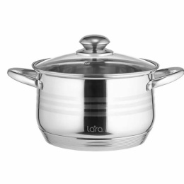 Кастрюля LARA LR02-583 6.5л