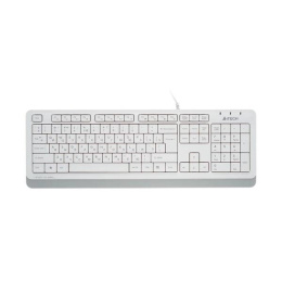 Клавиатура проводная A4Tech Fstyler FK10, USB, черный/серый <FK10