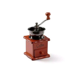 Кофемолка ручная "Светлое дерево"9.5х16см