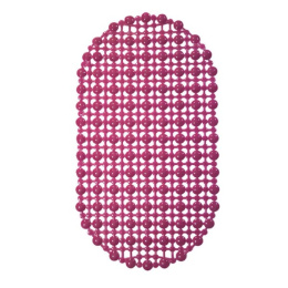 Коврик  для ван. "Комфорт" фуксия     65*36