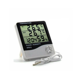 Метеостанция HTC-2 с часами+выносной датчик