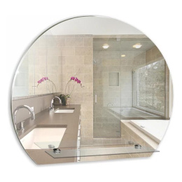 Зеркало MIXLINE "Елена" 570*480 с полкой