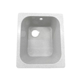 Мойка BL 502-1 белый  без сифона  495*430*195