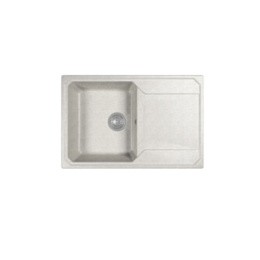Мойка BL 509-1 белый  без сифона