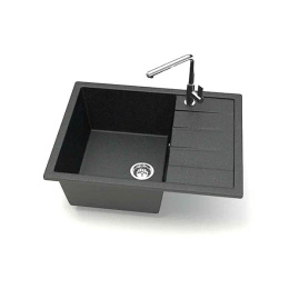 мойка GLANZ J151 (черная) 645*505*218