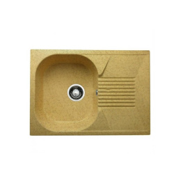 Мойка к-т Lacio G61-50 терракот сифоном!