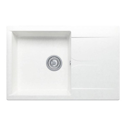 Мойка Tolero Gelcoat Costa-760 (Белый хлопок)