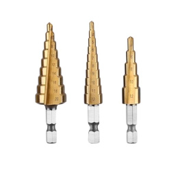 Набор свёрл ступенчатые DECO DH20  3шт