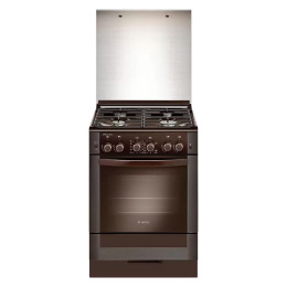 Плита Гефест 6300-02 0347 Коричневая, Газовая