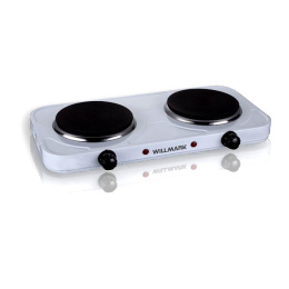 Плита настольная WILLMARK HS-210W (2конф. общ 2000Вт)