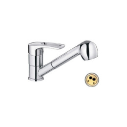 Смеситель MIXXUS HANSBERG 014 для кухни вытягив.лейка!!