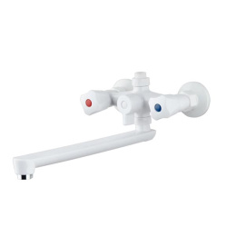 Смеситель PL4-140P  пластик для ванны (РМС)