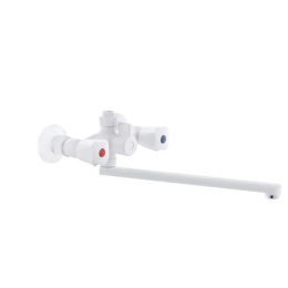 Смеситель PLAMIX OMEGA-140 W (без шланг и лейки)