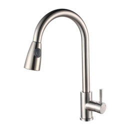 Смеситель SUS 124-017F-2 для кухни нерж