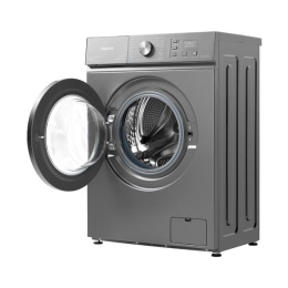 Ст. маш. БИРЮСА WM-SM510/10 M Металлик (Skyworth) (5кг,40см,Inverter,пар)