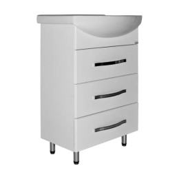 тумба "Диамант-55" + умыв."Элеганс-55" П