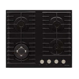 Вар.поверхность Krona HAGEL 60BL газ/стекло