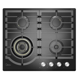 Вар.поверхность Midеа MG696VGB Черный (конфорка Volcano)