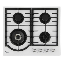 Вар.поверхность Midеа MG696VGW Белый (конфорка Volcano)