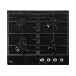 Вар.поверхность Oasis P-MBP Черная;Эмаль;4 комф;Решетка чугун;