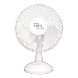 Вентилятор Oasis VT-25W2 (белый, настольный)