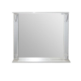 Зеркало  "Людвиг-80"  патина серебро