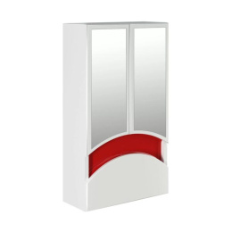 Зеркало "Радуга 46" красный