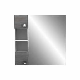 Зеркало-шкаф "Латте" 60 см сандал