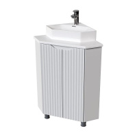 Тумба "Корнер" угловая+ умывальник "Line -35угл."