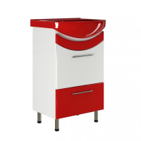 тумба "РАДУГА-52" красная + ум.Альфана-52