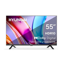 TV Hyundai H-LED55BU7006 черный LED UHD 60Hz Smart TV