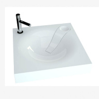 Умывальник "Angy" 60*60 над стир. маш.