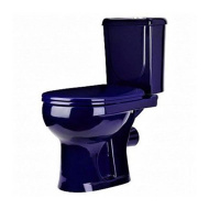 Унитаз-компакт (Ст.Оскол)"Ирида"  синий   П