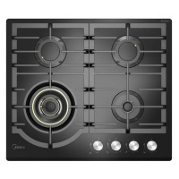 Вар.поверхность Midеа MG696VGB Черный (конфорка Volcano)