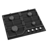 Вар.поверхность Oasis P-MBR Черная;Эмаль;4 комф;Решетка чугун;