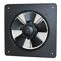 Вентилятор Storm YWF2E 200 с квадр фанц. D200