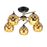 XA1169/5 GOLD+BK люстра Ярко