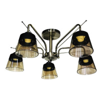 XA1188B/5 BK+FGD Люстра Ярко