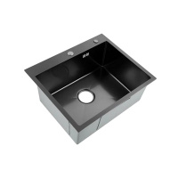 Zegor  мойка сталь ML-5050 ГРАФИТ